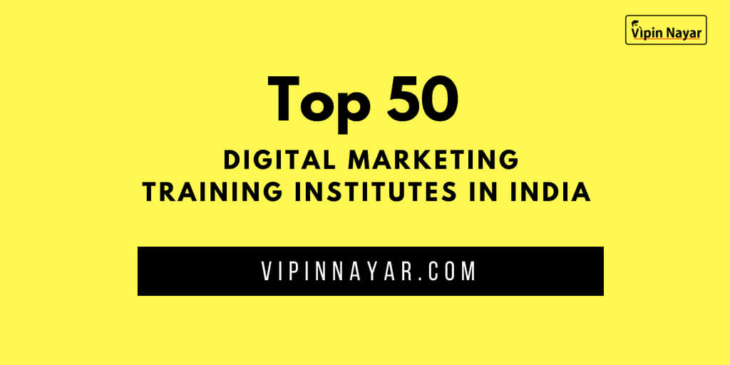 Institutes Offering digital marketing and social media training course